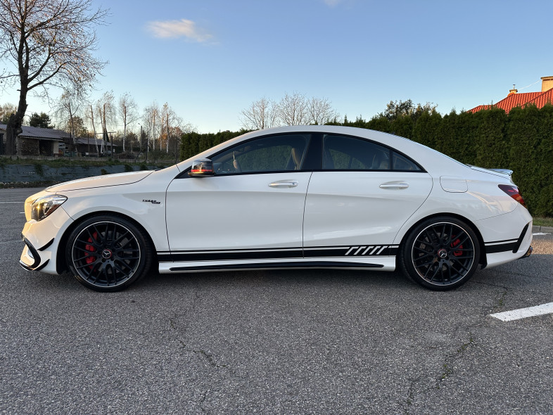 Mercedes-Benz CLA 45 AMG 381KM 4-Matic! Pakiet Aero! Tryb Race! Serwis ASO!