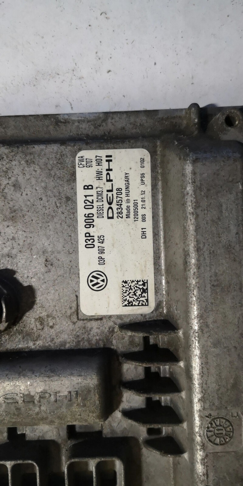 vw seat komputer ecu 06a906033fh 5wp40278
