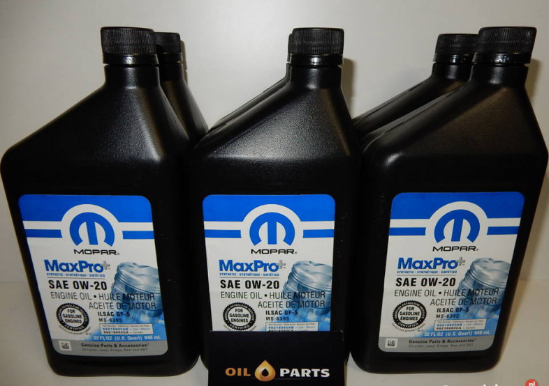 MOPAR 0W20 0.946L MAX PRO+