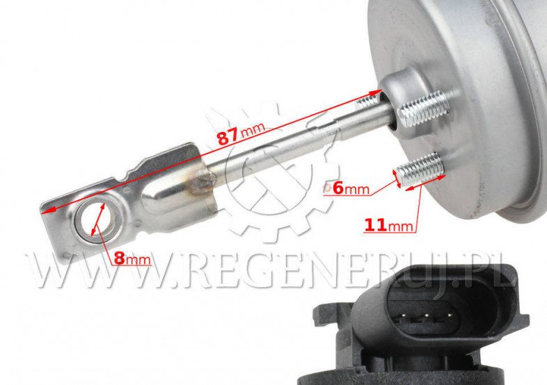 CZUJNIK SENSOR ZAWÓR GRUSZKA TURBO AUDI VW SKODA 2.0TDI