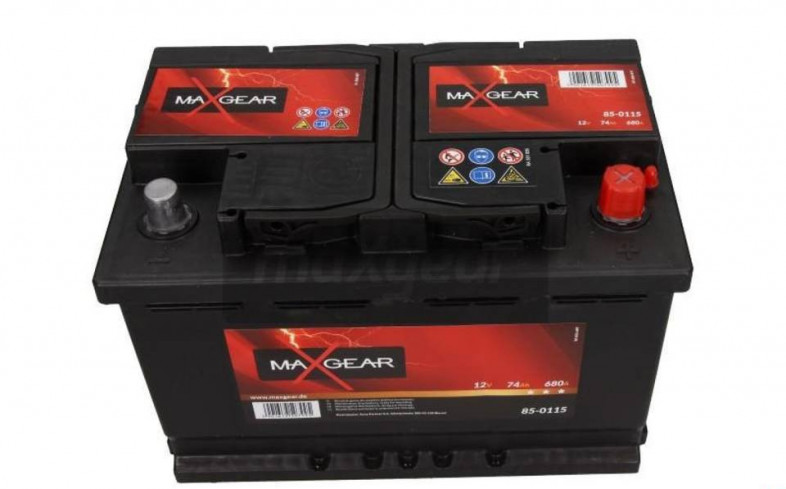 AKUMULATOR AUDI A6 (4B2, C5) 2.5 TDI 155KM 2001-200512V 74AH