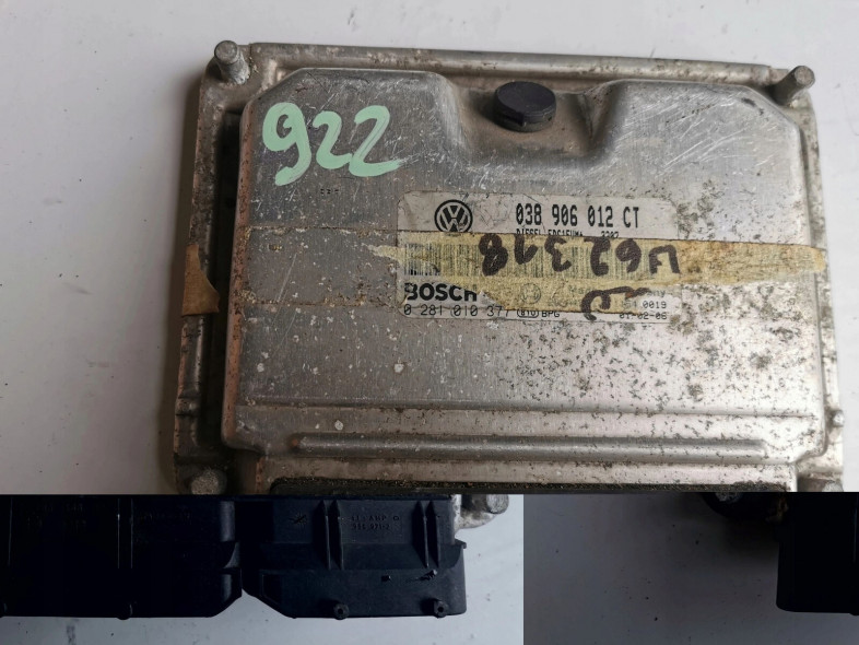 vw polo 1.9tdi 0281010377 038906012ct komputer ecu