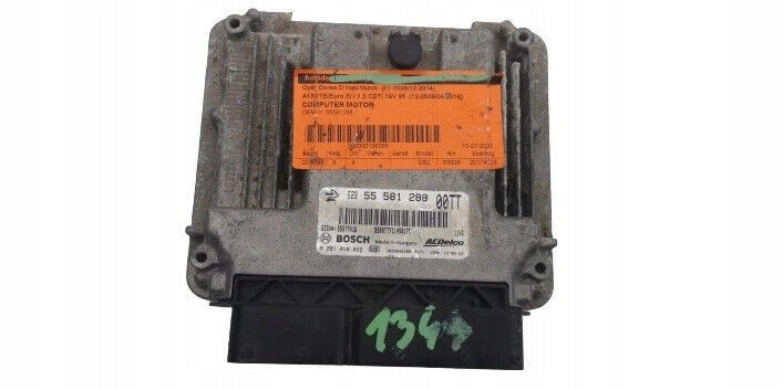 opel corsa d 1.3d 0281018022 55581288 komputer ecu