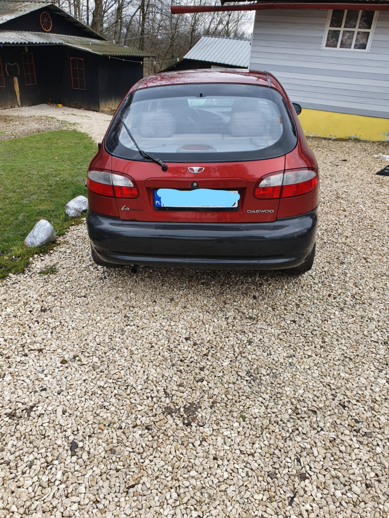 Lampa tył prawa w klapę Daewoo Lanos SUPER STAN Warto