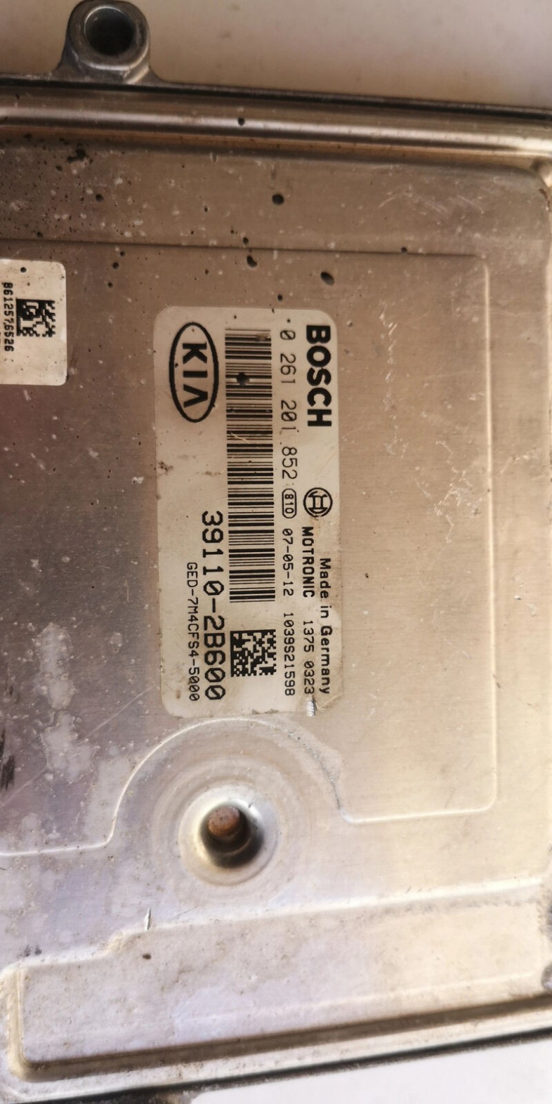 kia ceed komputer ecu 39110-2b600 0261201852